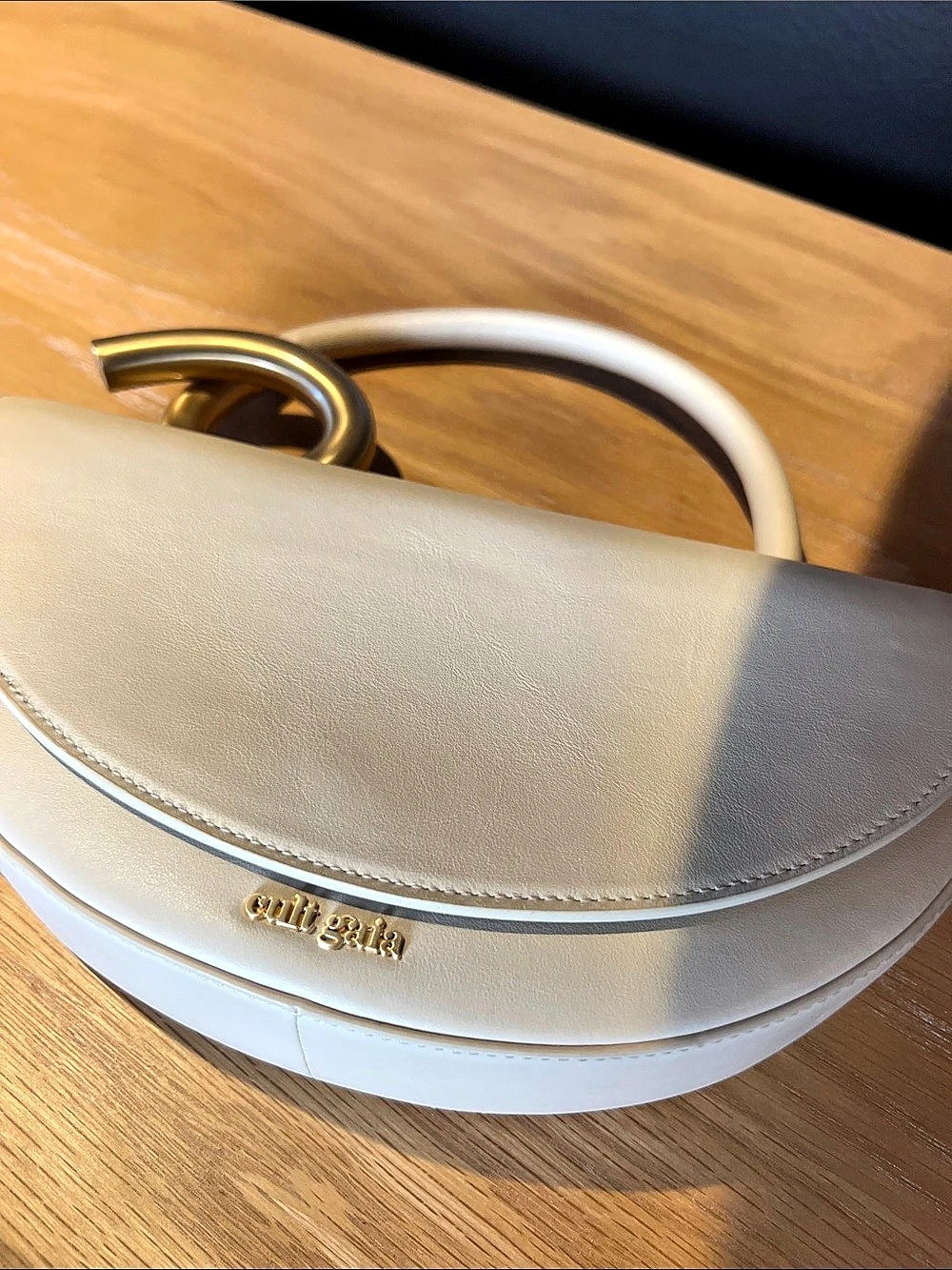 Cult Gaia Shoulder Bag in White Like New